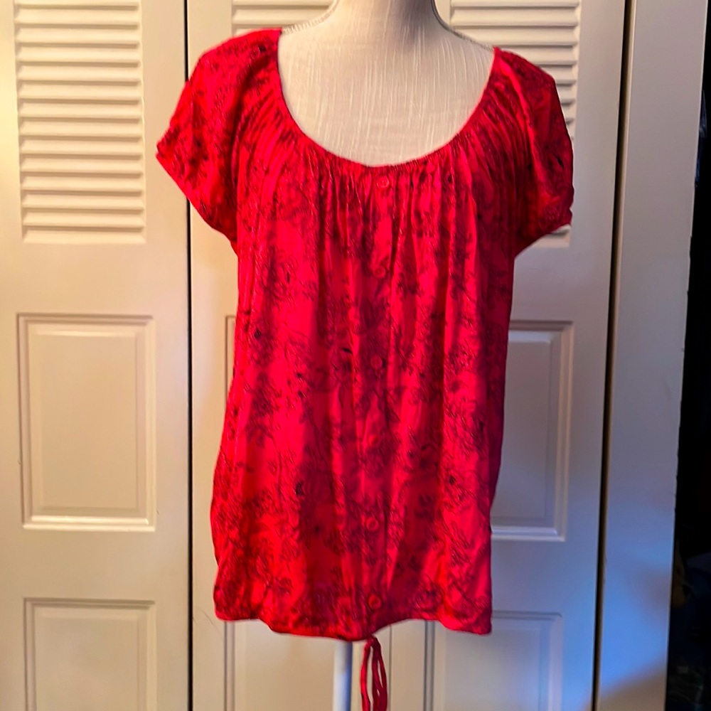 DONATED❌HP* Lavish Plus, Red Knit Top, NWT, Sz 2X